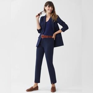 J. McLaughlin Deanne Pant Winter Navy